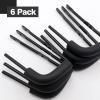 StrongTools Handgun Hanger, Wall Mount Pistol Rack Suitable for Desk or Wardrobe, Pistol Organizer for Displays and Cabinet (6 Packs for 6 Guns) view 3