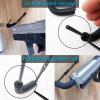 StrongTools Handgun Hanger, Wall Mount Pistol Rack Suitable for Desk or Wardrobe, Pistol Organizer for Displays and Cabinet (6 Packs for 6 Guns) view 4