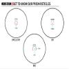 Monstrum P330-B Marksman 3X Prism Scope | DX1 Reticle view 3