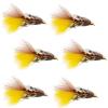 The Fly Fishing Place Conehead JJ Special Bugger Fly Fishing Flies - Set of 6 Bass and Big Trout Streamers Fly Fishing Fly - 6 Flies Size 8 view 1