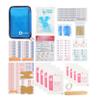 Galaxy 131 Pcs First Aid Kits Small All Purpose for Survival Emergency Trauma Military Tactical Medical School Office Home Hunting Camping Hiking Traveling Fishing IFAK EMT Bag (10 Packs) view 3