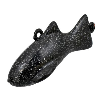 MagBay Lures 100% USA Made Downrigger Weights Heavy Dredge Fish Weight - Vinyl or uncoated (Black, 15lb)