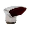 MARINE CITY 3 Inches 316 Grade Stainless Steel Rounded Trapezoidal White Cowl Vent (RED) view 1