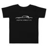 Chevy Monte Carlo SS Fourth Gen 1981-1988 Classic Car Owner Toddler Short Sleeve Tee Black view 1