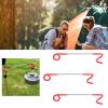 Tyenaza 3Pcs Camping Lights Hook, Multifunction Light Hook S-Shaped Hanger Twoway Hook Outdoor Tent Camping Equipment Tent Hangers Non-Slip - Red view 3