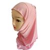 Hcclijo 2-6Year Muslim Kids Girls Hijab Hat One Piece Islamic Ready to Wear Hijabs Scarf Turban Caps Scarf Shawl Wrap 044-09 view 1
