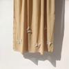 Hcclijo Women Hijabs Muslim Style Monochrome Pearl Chiffon Ironed Diamond Bead Scarf Hui Ethnic America Scarf Khaki view 1