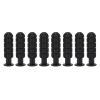 Cyrank 8Pcs Foosball Table Handles Grips Replacement, Plastic Table Soccer Foosball Grips Tables Soccer Parts Replacment Home Soccer Table Handle Accessories view 1