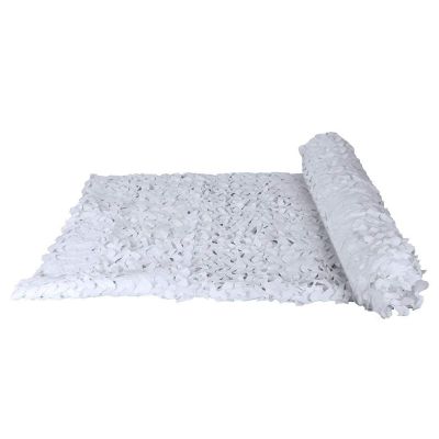 GQJNHUI White Double Thick Camouflage Netting,Camouflage Military Hunting Net for Hunting Cover Shooting Decoration for Camping Parties and Woodland Deserts (Size : 5X10M)