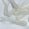 100 Original Crappie Tubes Pearl White view 1