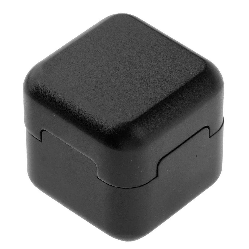 pistro Portable Pool Cue Chalk Holder/Lightweight Billiard Cue Chalk Hold Case/Snooker Billiard Accessories with Size: 30x30x30mm - Black