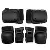 pistro Premium Black Skate Scooter Cycling Sports Knee Elbow Wrist Protective Pads Gear Guard Set - S view 3