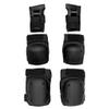 pistro Premium Black Skate Scooter Cycling Sports Knee Elbow Wrist Protective Pads Gear Guard Set - S view 4