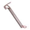 pistro Camping Hammer Tent Pegs Puller Stakes Extractor with A String High Strength - Silver view 3