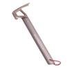pistro Camping Hammer Tent Pegs Puller Stakes Extractor with A String High Strength - Silver view 4