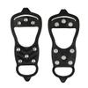pistro 1 Pair Shoe Ice Cleats 8Teeth for Walk on Ice Snow and Freezing Mud Ground - L view 1