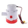 pistro High Flow Submersible Marine Bilge Pumps Boat Plumbing Electric Water Pumps, Vibrationless Silent Operation - 3000GPH 24V view 2