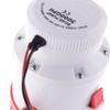 pistro High Flow Submersible Marine Bilge Pumps Boat Plumbing Electric Water Pumps, Vibrationless Silent Operation - 3000GPH 24V view 4