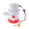 pistro High Flow Submersible Marine Bilge Pumps Boat Plumbing Electric Water Pumps, Vibrationless Silent Operation - 3500GPH 12V view 2