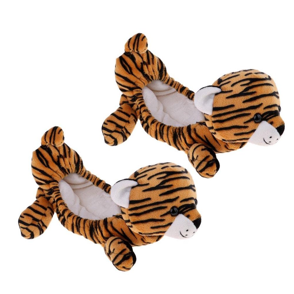 pistro Ice/Figure/Hockey Skating Sports Blade Terry Cloth Covers - Protects Blade from Rusting and Chipping (1 Pair) - Tiger