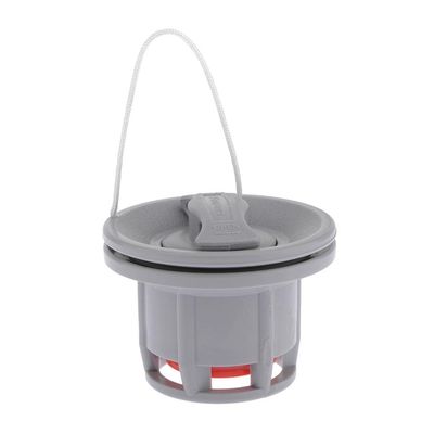 pistro Double Lock Air Valve Part for Inflatable Boat Raft Inflatable Kayak Canoe - Gray