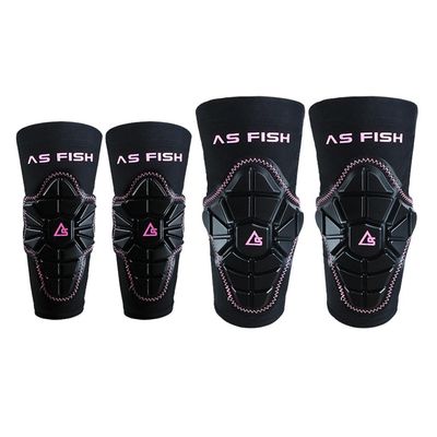 pistro 4X Elbow Knee Protective Pads Skating Protectors Gear Set for Kids Children - Pink