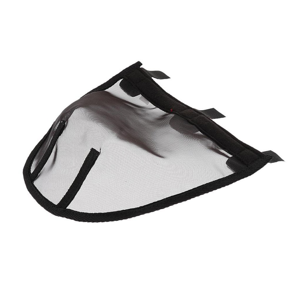 pistro Horse Nose Cover Fly Face Mask, Flyies Prevent Covers Protection Gear, Equestrian Equipment Supplies - M