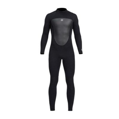 pistro 3mm Neoprene Wetsuit, Full Body Long Sleeve Zip Diving Suit for Snorkeling Surfing Swimming - XL Man, Black