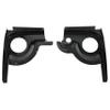 HECASA Golf Cart Speaker Pod Kit Compatible with 1994+ EZGO TXT Replacement for 627153 Plastic Black view 1