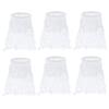 pistro 6Pcs/Set Billiard Pool Table Cotton Mesh Net Bags Pockets Accessory - White 2, 72mm view 2