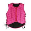 pistro Safety EVA Padded Equestrian Protective Vest, Horse Riding Body Protector Plus Size - Zippered Front and Breathable - Womens-S view 1