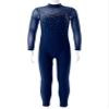 JEATHA Girls Dance Unitard Long Sleeve Skating Jumpsuit One Piece Bodysuit Stretchy Gymnastics Leotard Navy Blue B 16 Years view 2