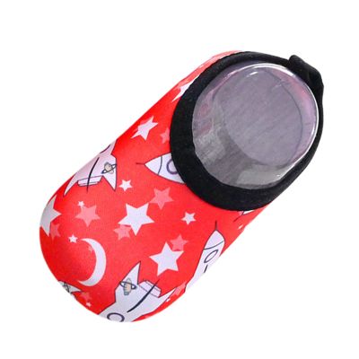 Kids Toddler Water Shoes Aqu Socks Quick Dry Barefoot Breathable Non-Slip Walking Shoes for Boys (Red, 3-4 Years)