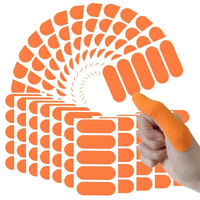 120PCS Bowling Thumb Tape Bowling Finger Tape, Bowling Tape Thumb for Bowlers, Bowling Accessories for Men Women Sport Workout Orange