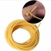 Heloawei Natural Latex Rubber Band, 32.8ft /10m, 1.6x3.6mm Skin Color Rubber Band Tube for Hunting Slingshot Catapult Outdoor Hunting view 2