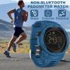 findtime Men's Digital Watch Waterproof Pedometer Watches Sport Watch Step Counter Calorie Military Watch with Stopwatch Alarm LED Backlight Countdown view 2