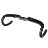 31.8 Aero Handlebar Road Bike Handlebar Carbon Fiber Bicycle Drop Handlebars Lightweight Racer Bar Bike Parts 400mm/420mm/440mm Drop Bar Bent Handlebar,Black,420mm view 1