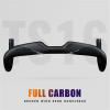 31.8 Aero Handlebar Road Bike Handlebar Carbon Fiber Bicycle Drop Handlebars Lightweight Racer Bar Bike Parts 400mm/420mm/440mm Drop Bar Bent Handlebar,Black,420mm view 2