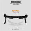 31.8 Aero Handlebar Road Bike Handlebar Carbon Fiber Bicycle Drop Handlebars Lightweight Racer Bar Bike Parts 400mm/420mm/440mm Drop Bar Bent Handlebar,Black,420mm view 3