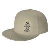 Keep Calm and Love Goat Hat for Men Women, Adjustable Baseball Cap Natural view 1