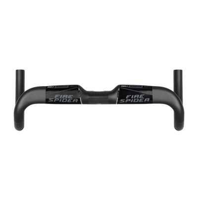 31.8mm Aero Handlebars Road Bike Carbon Handlebars Drop Handlebars UD Glossy Lightweight 380/400/420/440mm Racer Bar for Road City Bikes Cruisers Long Distance Cycling,Black,380mm