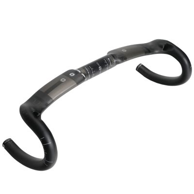 31.8 Carbon Road Bike Aero Handlebars 400mm/420mm/440mm Drop Handlebars UD Matte Ultralight Road City Bikes Handlebars Bike Parts for Racing Road Bike,Black,420mm