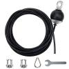 Anglekai Fitness Pulley Cable 236 Inch, Adjustable Home Gym Cable Pulley System Replacement Fitness Rope Machine Accessories Heavy Duty (236in) view 1