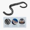 Carbon Fiber Handlebars Ultralight Road Bike Handlebar Racing Bike Handlebar 31.8mm Drop Bars UD Glossy 380mm/400mm/420mm/440mm Aero Bent Bars Handlebar,Black,400mm view 2