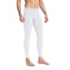 CARGFM Men's Compression Pants Leggings Athletic Running Basketball Tights Cycling Football Gym Workout Base Layer Underwear White view 4