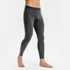 CARGFM Men's Compression Pants Leggings Athletic Running Basketball Tights Cycling Football Gym Workout Base Layer Underwear Grey view 4
