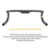 31.8 Carbon Road Bike Aero Handlebars UD Matte Ultra Lightweight 400mm/420mm/440mm Drop Bars Handlebars Racing Bike Handlebar Aero Bars for Road Bike Handlebars,Black,400mm view 4