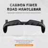 31.8mm Aero Bent Handlebar Ultralight Road Bike Carbon Fiber Handlebars Drop Handlebars UD Matting/Matte 400/420/440mm Bike Parts for Road Bike,Red,440mm view 2