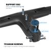 31.8/28.6 Integrated Road Bike Handlebars Carbon Fiber Handlebars 400/420/440mm Drop Handlebars Aero Bars with Spacers Bar Bike Parts Stem Length 80/90/100/110/120mm,Black,120 * 420mm view 3