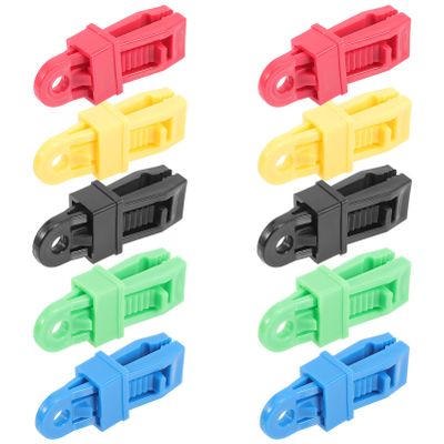 10pcs Tent Clip Windproof Tent Clamps Heavy Duty Tent Clamps Heavy Duty Tent Fixers Tent Fixers for Outdoor Awning Tent Clamps Canopy Tent Clamps Tent Fasteners for Outdoor